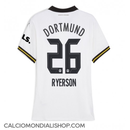 Maglie da calcio Borussia Dortmund Julian Ryerson #26 Terza Maglia Femminile 2024-25 Manica Corta